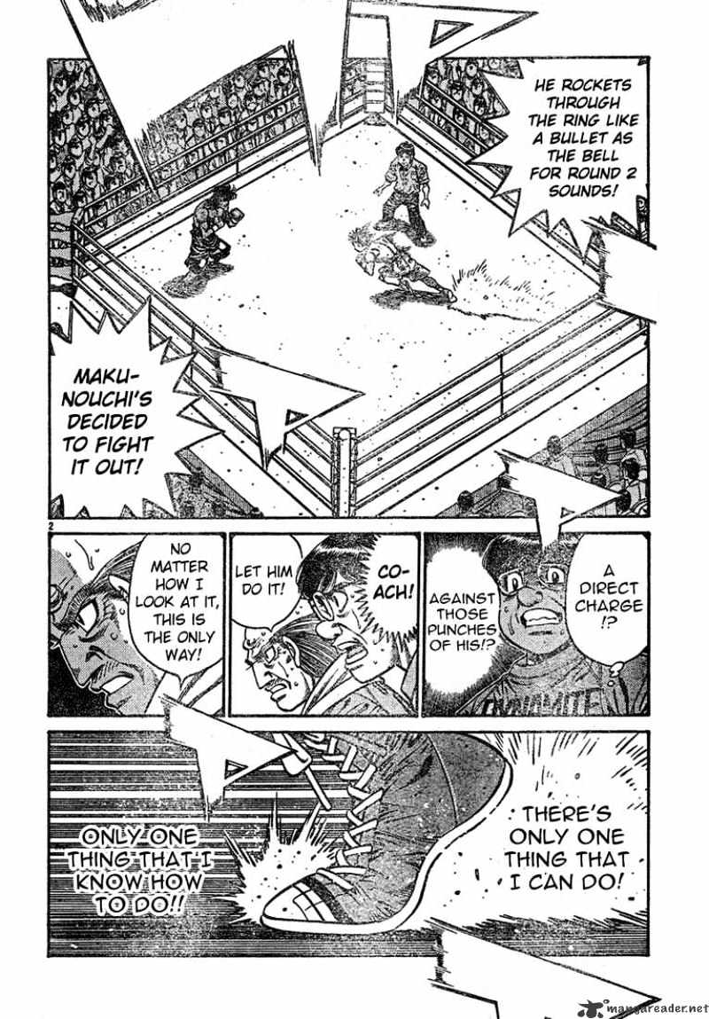Hajime no Ippo: Fighting Spirit, Chapter 733 image 02